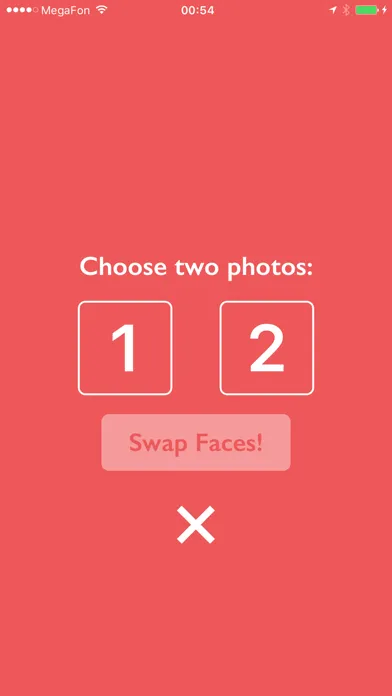 Tangkapan layar Swapped - face swap with friends and celebrities