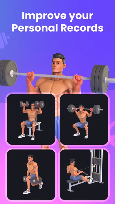Gym Workout Tracker－RecordBook स्क्रीनशॉट