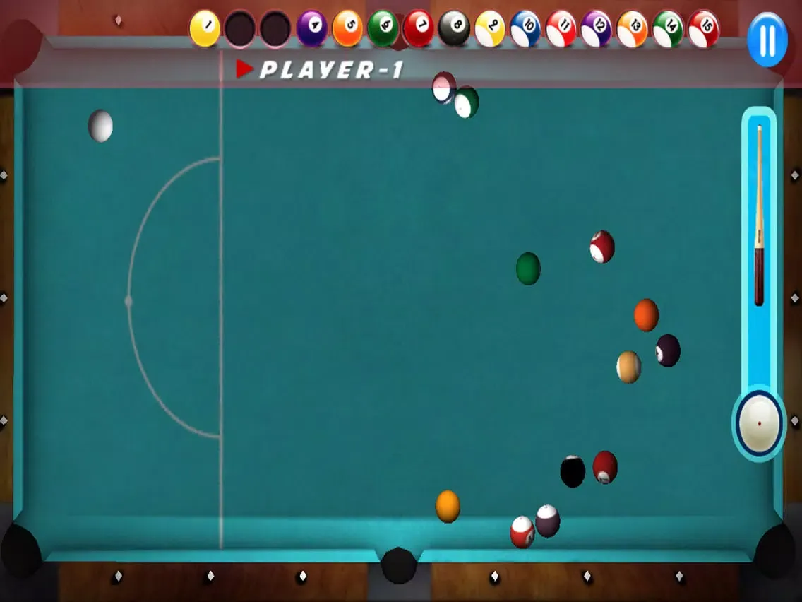 Tangkapan skrin REAL 8 BALL POOL SNOOKER PRO iPad 