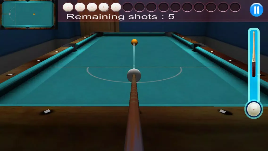Tangkapan skrin REAL 8 BALL POOL SNOOKER PRO