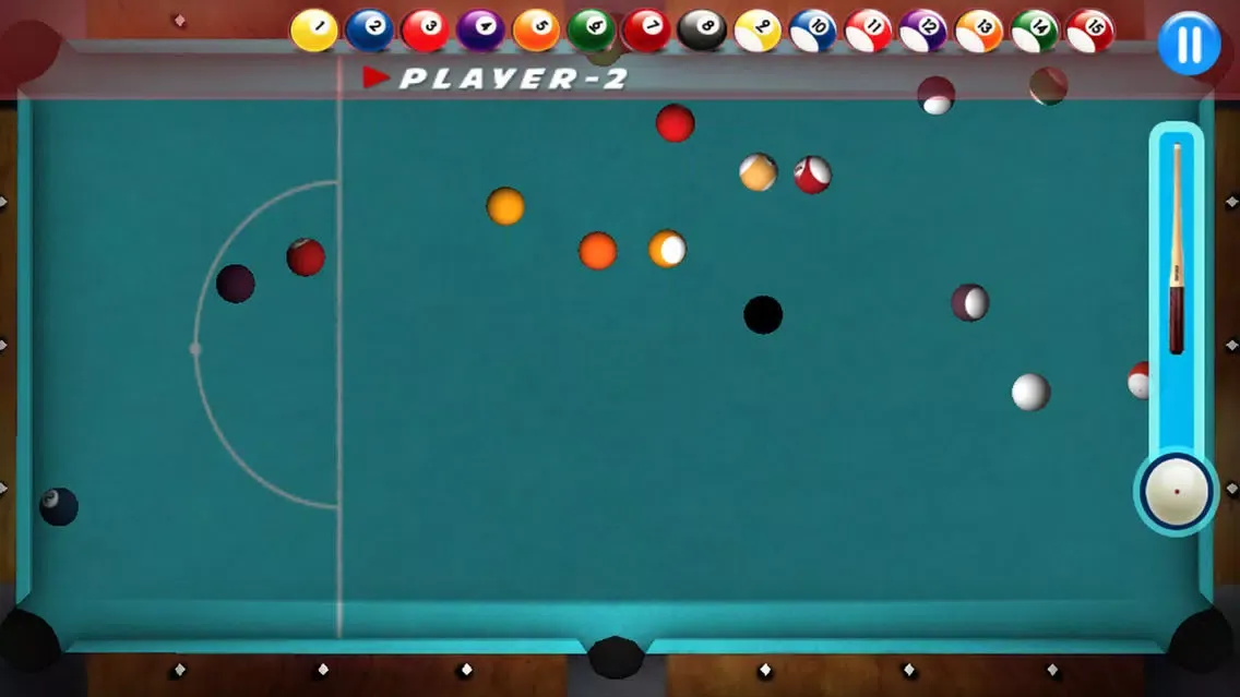 Tangkapan skrin REAL 8 BALL POOL SNOOKER PRO