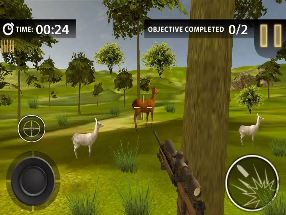 Deadly Sniper Hunting Wild Deer: Open Season Hunt iPad 应用截图