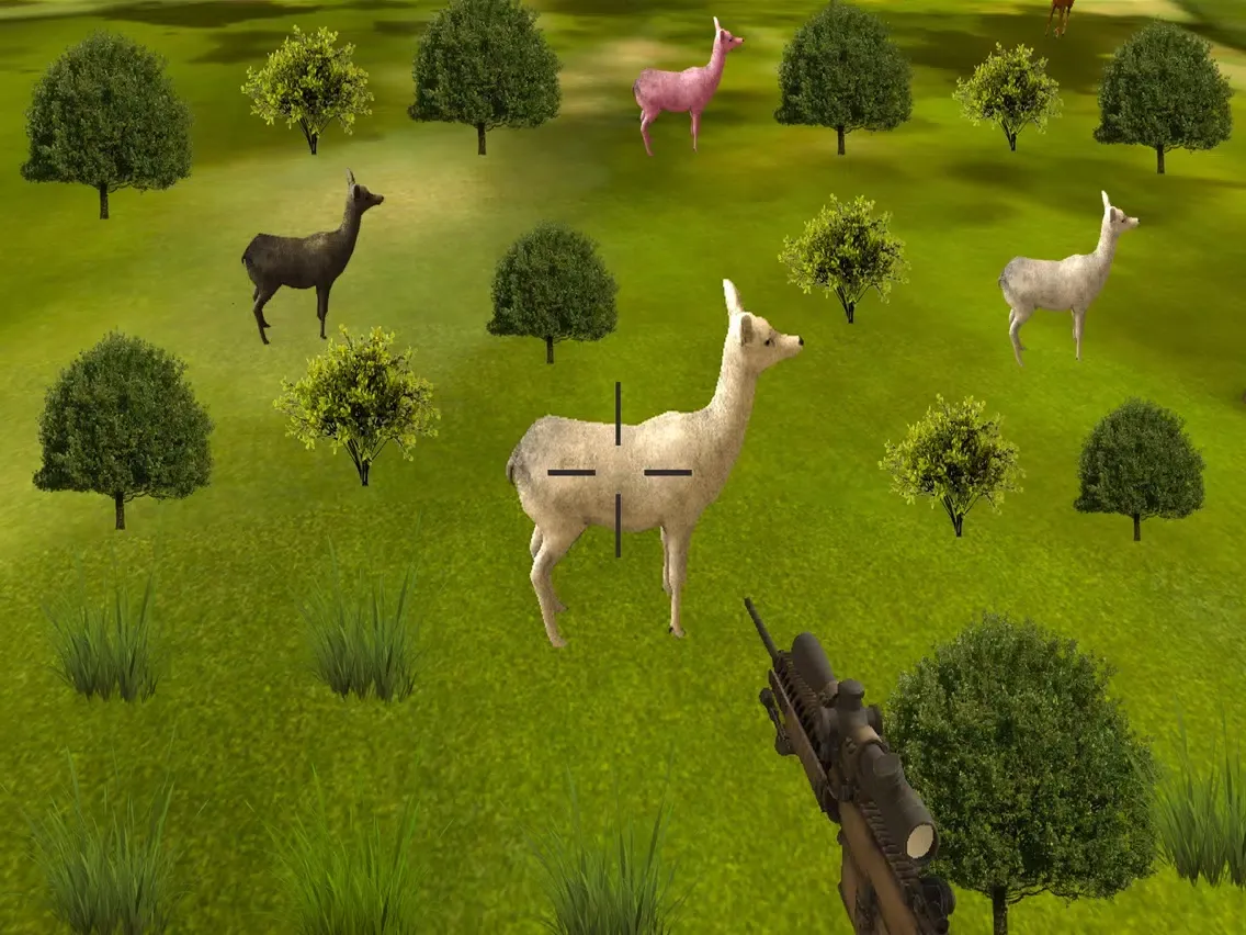 Deadly Sniper Hunting Wild Deer: Open Season Hunt iPad 应用截图
