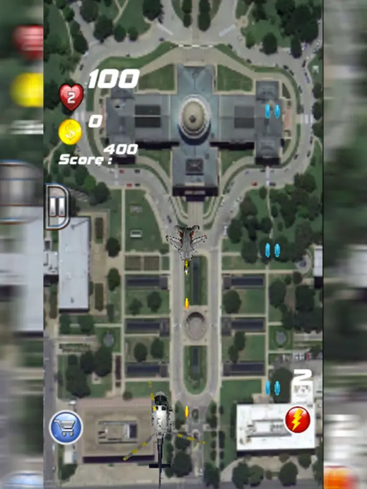 Ảnh chụp màn hình của Turbo Air Fighter: Apache Attack iPad 