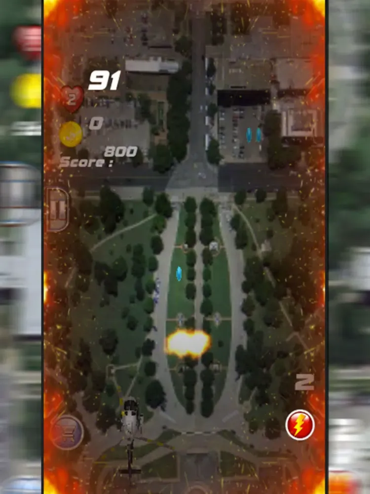 Ảnh chụp màn hình của Turbo Air Fighter: Apache Attack iPad 