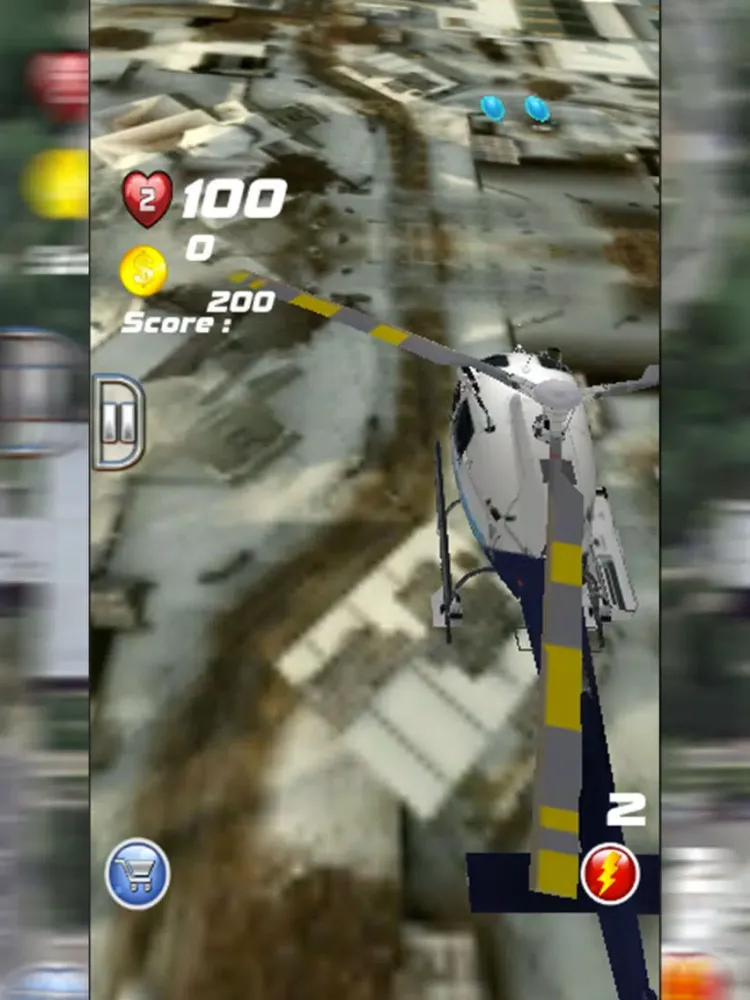 Ảnh chụp màn hình của Turbo Air Fighter: Apache Attack iPad 