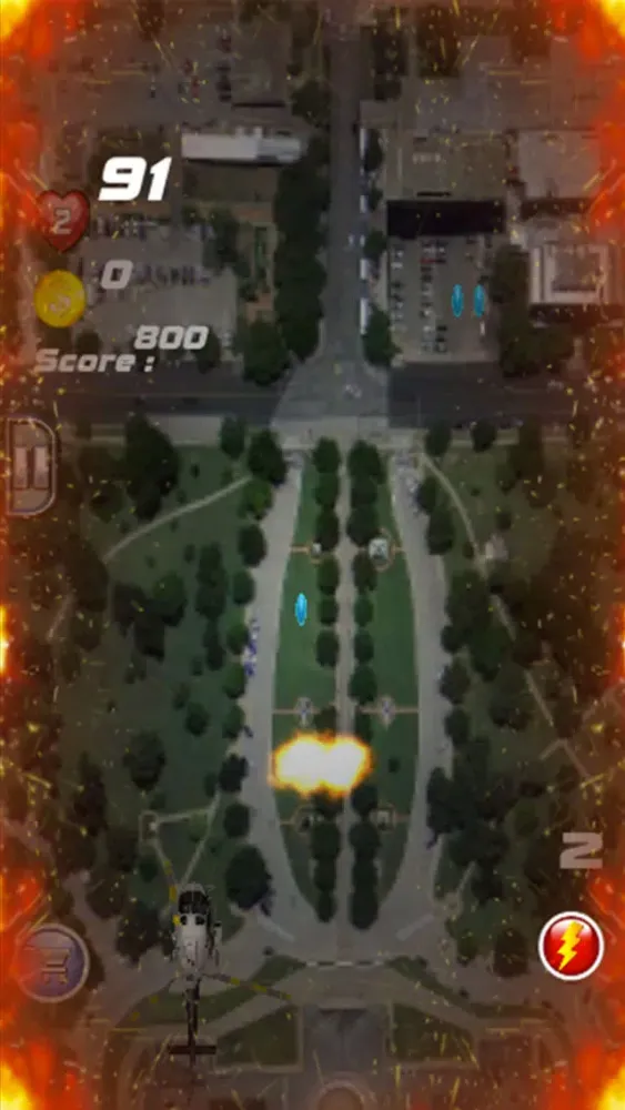 Ảnh chụp màn hình của Turbo Air Fighter: Apache Attack