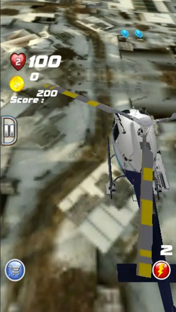 Ảnh chụp màn hình của Turbo Air Fighter: Apache Attack