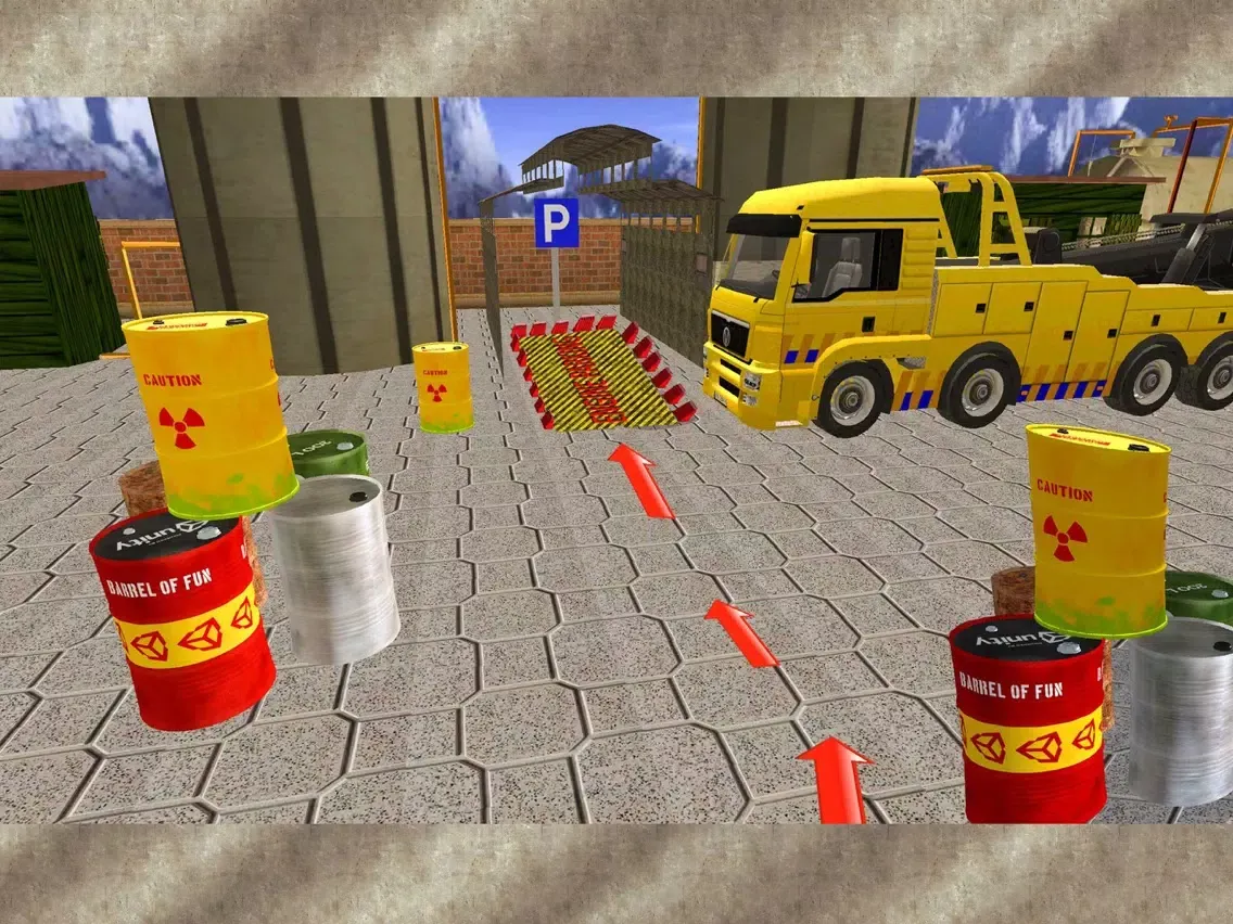 Zrzuty ekranu Industrial Construction Machinery Vehicle Parking iPad 