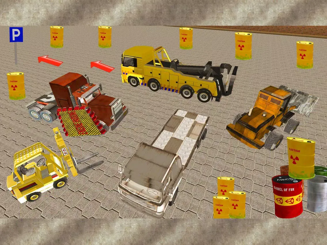 Zrzuty ekranu Industrial Construction Machinery Vehicle Parking iPad 