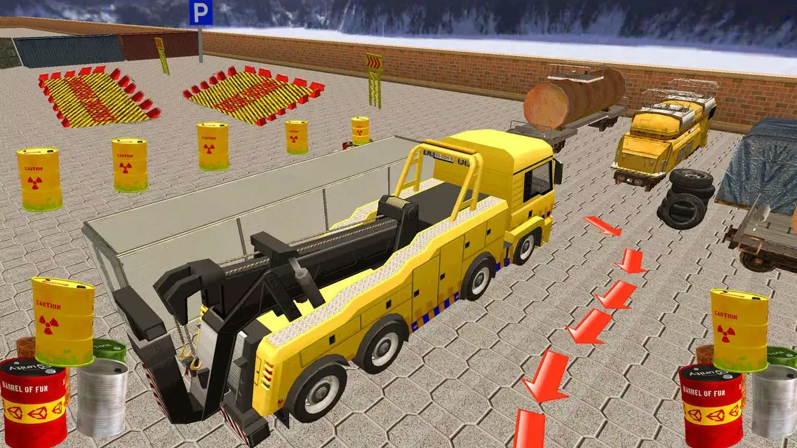 Zrzuty ekranu Industrial Construction Machinery Vehicle Parking