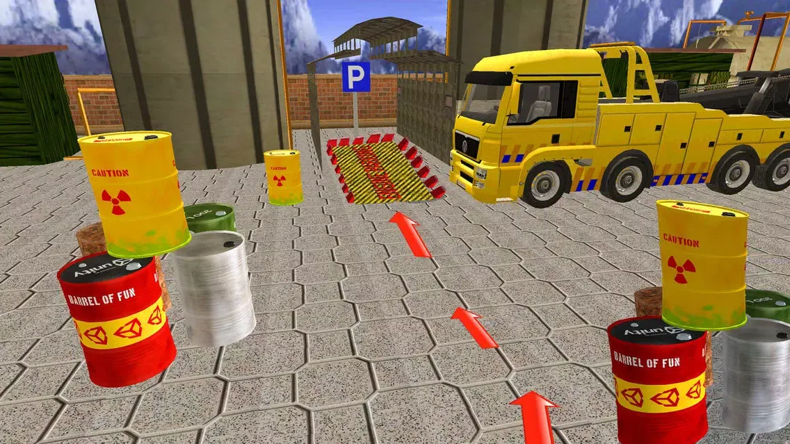Zrzuty ekranu Industrial Construction Machinery Vehicle Parking
