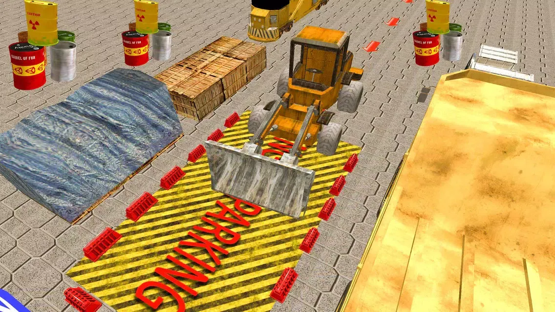 Zrzuty ekranu Industrial Construction Machinery Vehicle Parking