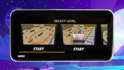 Capturas de tela do Jumping Horse Racing Simulator