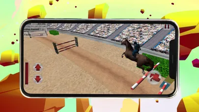 Capturas de tela do Jumping Horse Racing Simulator