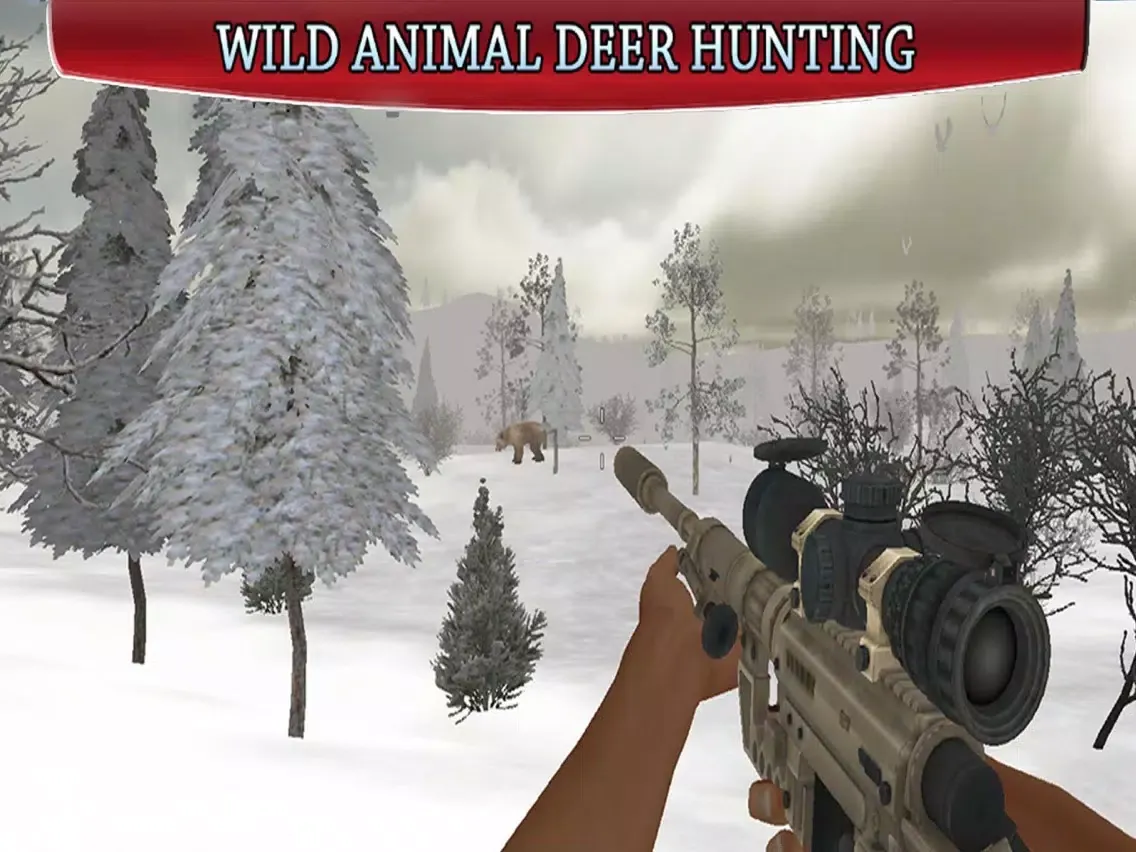 Deer Wild Hunter 3D - Sniper Shoot Animal iPad  Screenshots