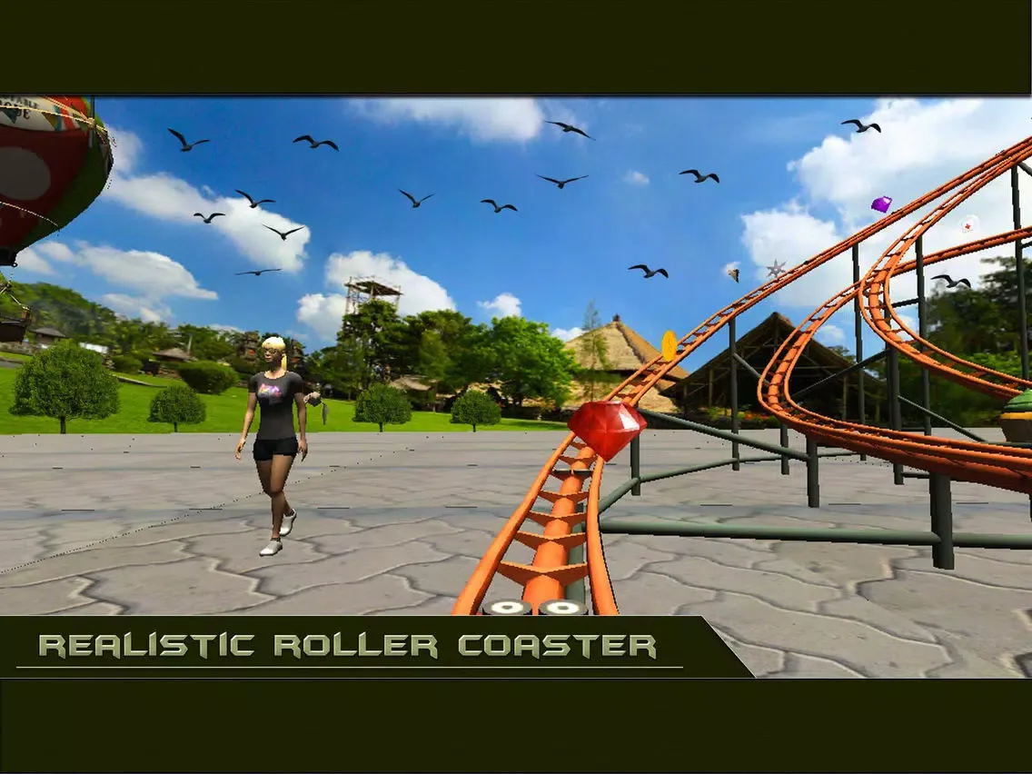 Driving Expert Roller Coaster Parking iPad  Screenshots