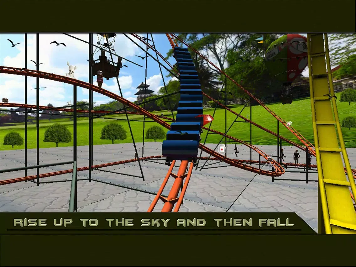 Driving Expert Roller Coaster Parking iPad  Screenshots