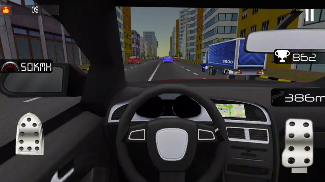 Captures d'écran de Car Driving Traffic Challenges