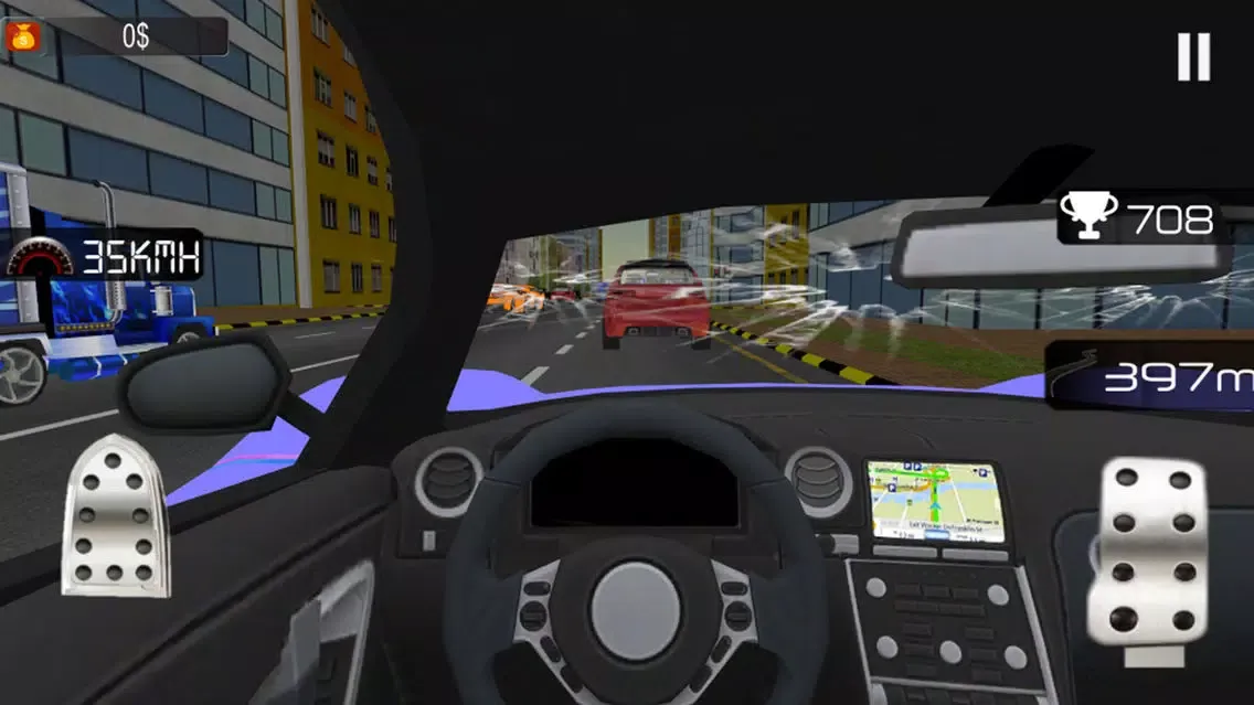 Captures d'écran de Car Driving Traffic Challenges