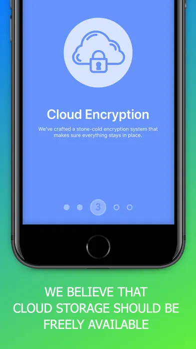Tangkapan skrin Safeyy - Trusted Cloud Storage