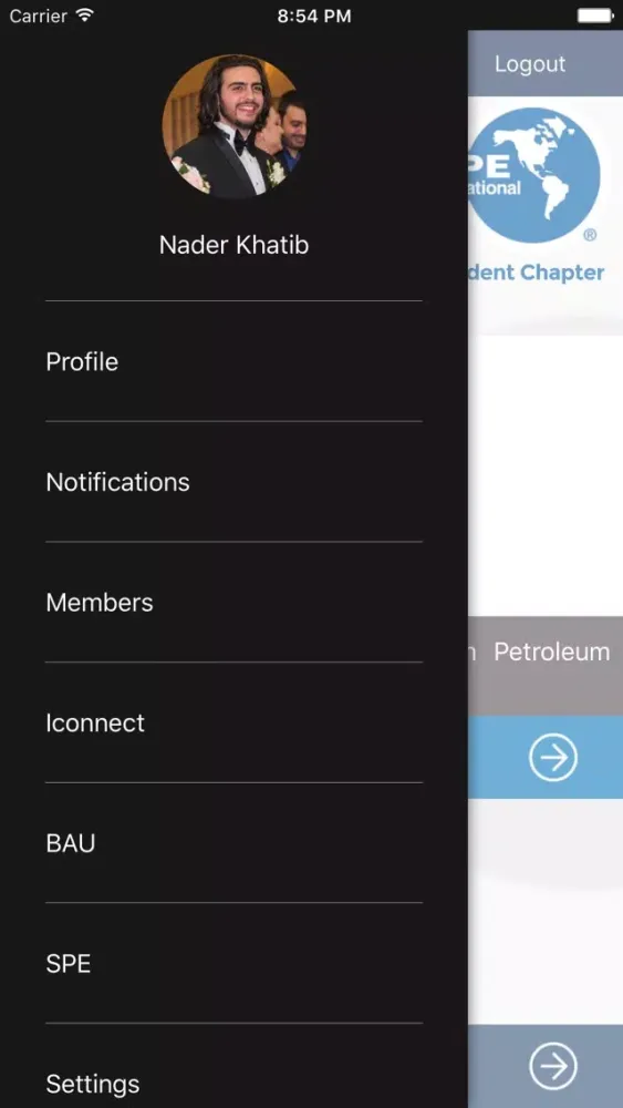 Capturas de pantalla de SPE BAU