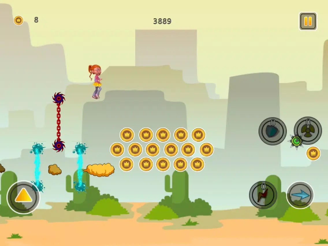 Jumping Funny Doll iPad  스크린샷