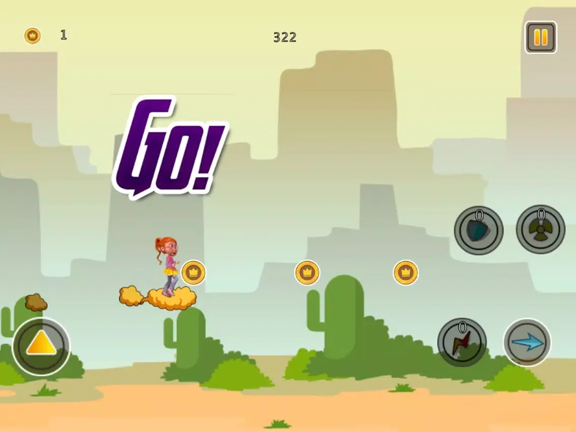 Jumping Funny Doll iPad  스크린샷