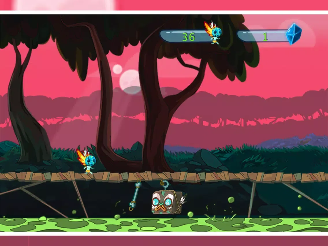 Tangkapan skrin Risky Jungle iPad 