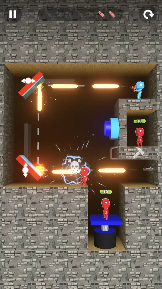 Скриншоты Mirrors & Lasers