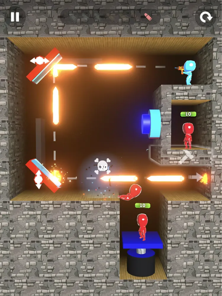 Скриншоты Mirrors & Lasers