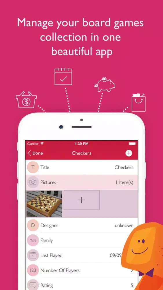 Captures d'écran de Board Games Collector+