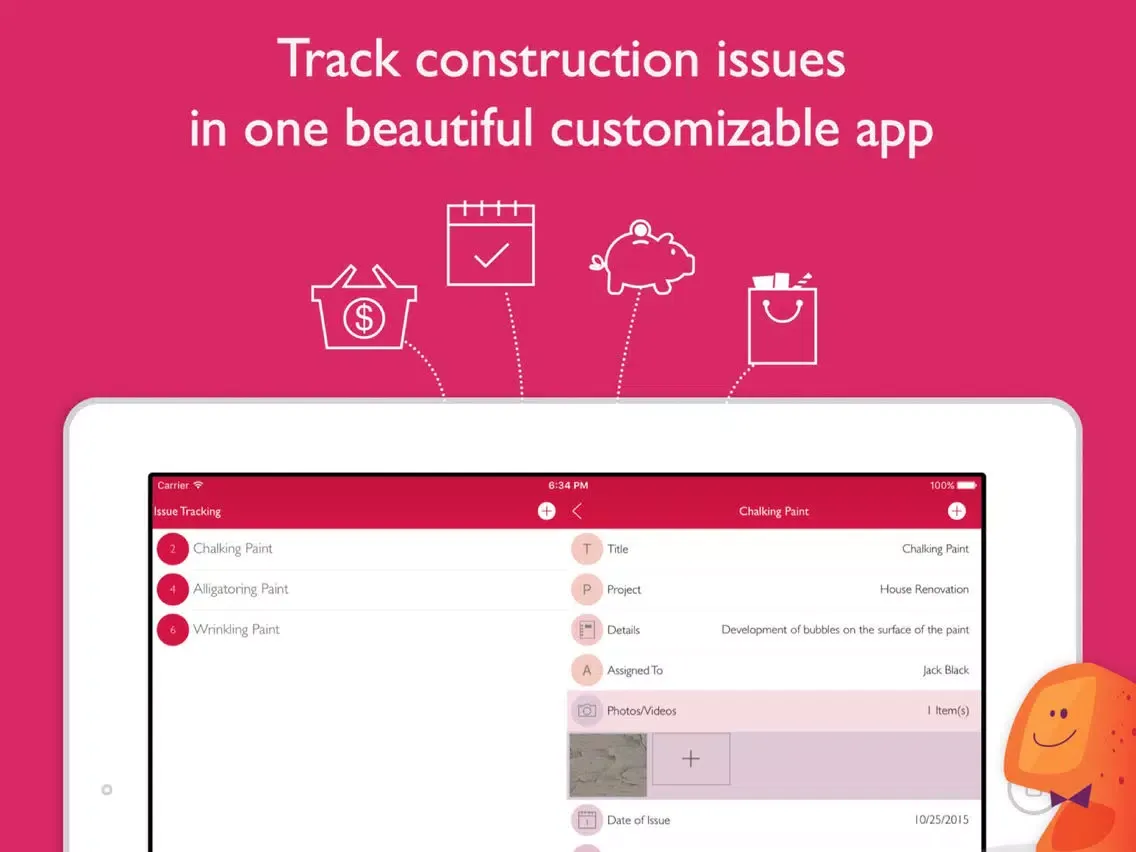 تصاویر Construction Issue Tracking+ iPad 