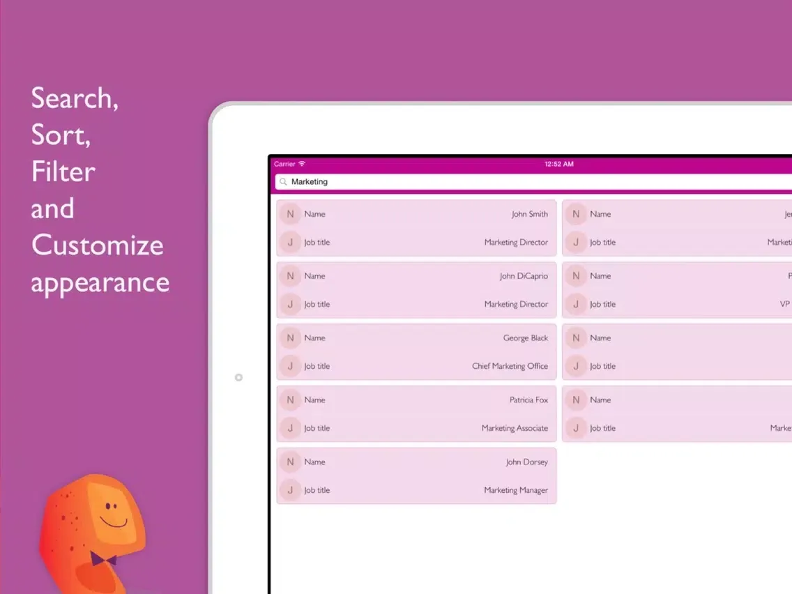 Customers+ Clients & Sales Small Business Manager iPad  স্ক্রিনশট