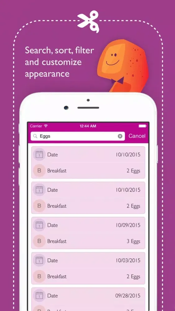 Diet Log + By Tryvin سکرین شاٹس