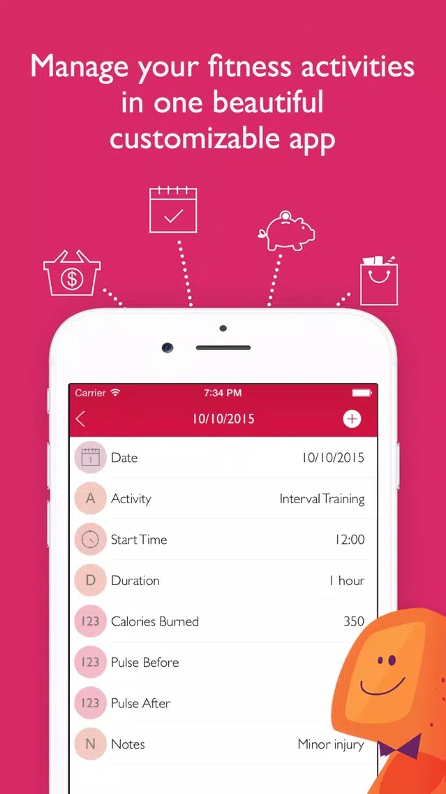 Capturas de pantalla de Exercise Log + By Tryvin