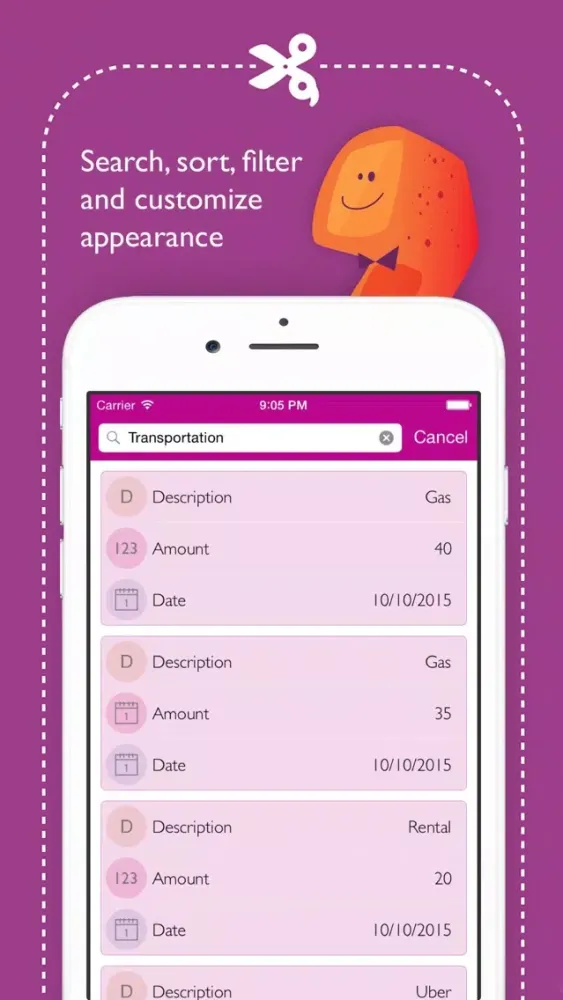 Expenses Manager + By Tryvin Screenshots