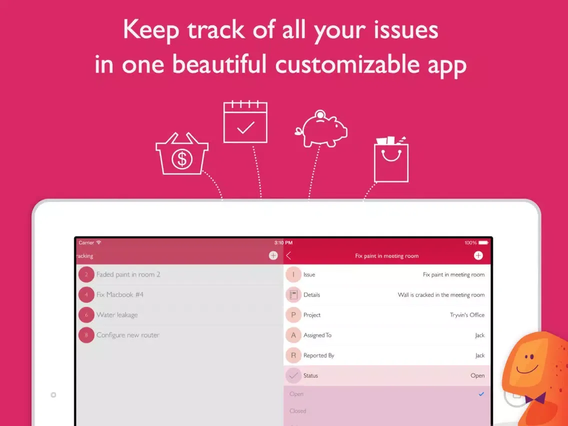 صور Issue Management+ By Tryvin iPad 