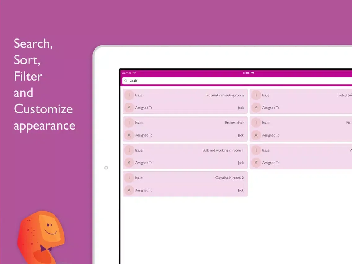 صور Issue Management+ By Tryvin iPad 