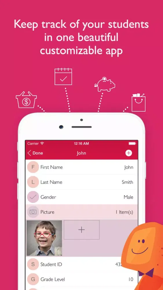 Student List + By Tryvin سکرین شاٹس