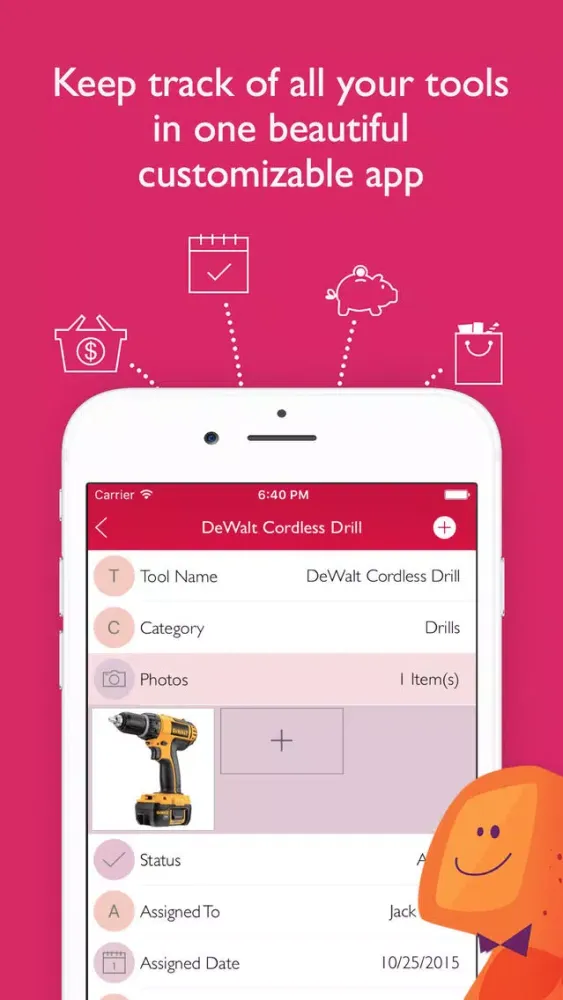 Tools Tracker+ by Tryvin Screenshots