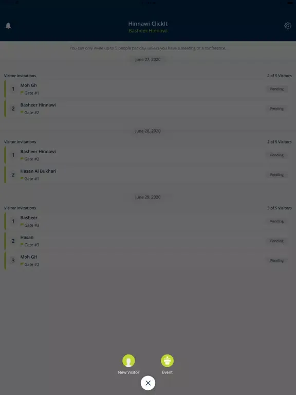 Screenshot di KHBP Visitor iPad 