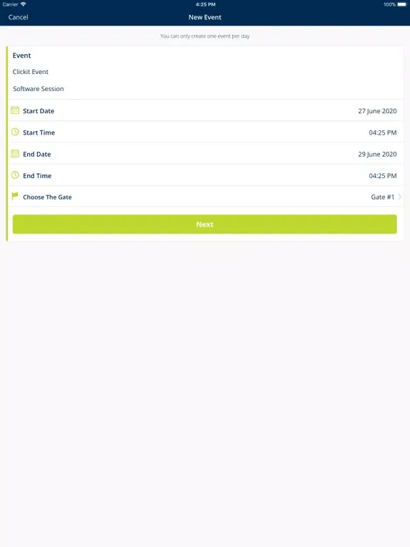 Screenshot di KHBP Visitor iPad 
