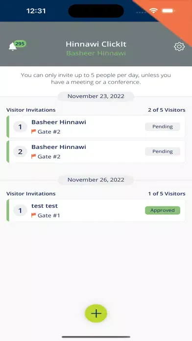 Screenshot di KHBP Visitor