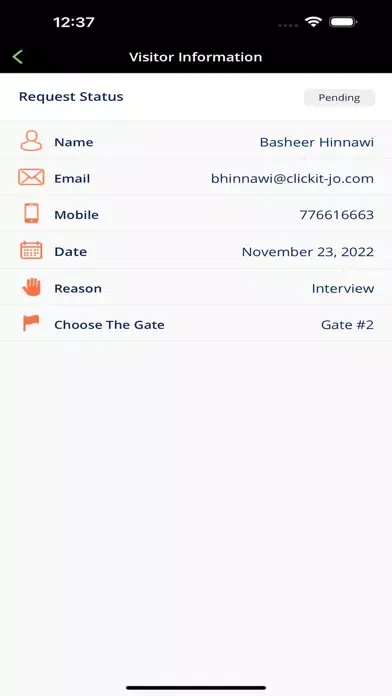 Screenshot di KHBP Visitor