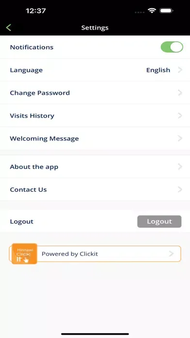 Screenshot di KHBP Visitor