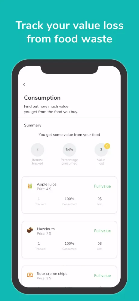 NoWaste Screenshots