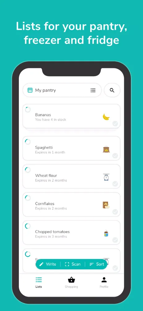 NoWaste Screenshots