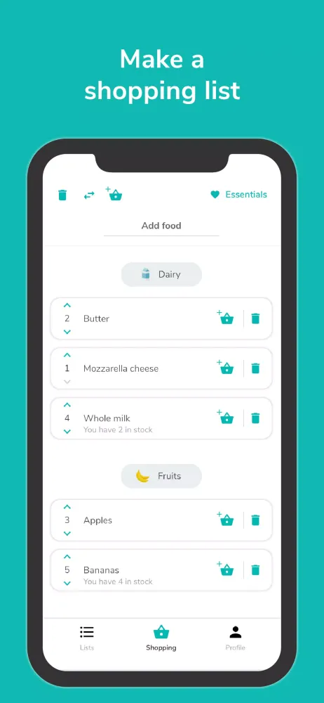 NoWaste Screenshots