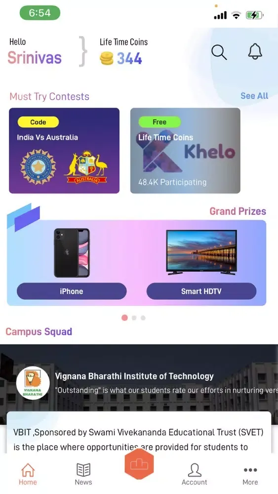 ภาพหน้าจอของ Khelo - Fun with Rewards